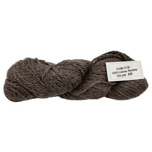 Home Spun Yarn 100% Llama - Rockey 150 yds # C108-1178 Taupe Grey Color
